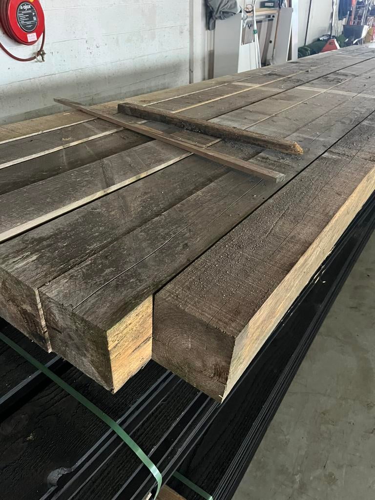 Douglas balken 15x15 3 jaar oud niet gebruikt, Ophalen of Verzenden, 250 cm of meer, Balken