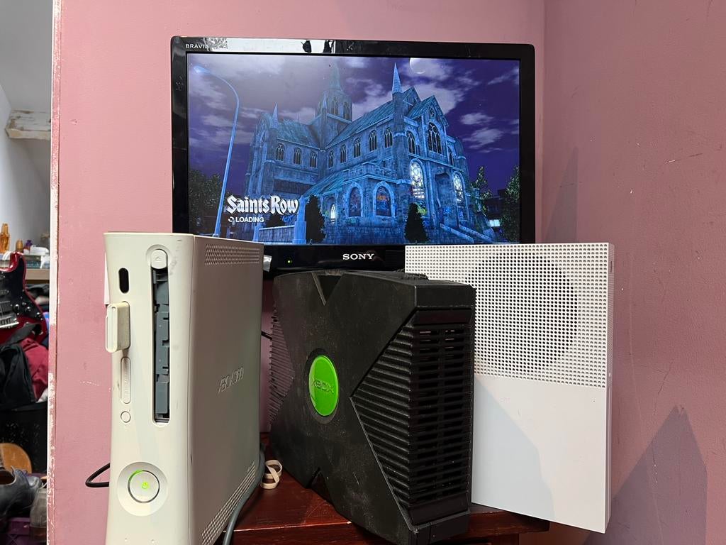 3 x XBOX - eerste versie, de 360 en de xbox one s, Ophalen, Gebruikt