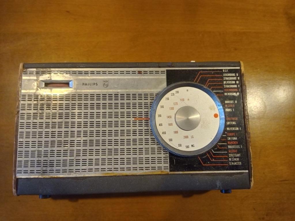Philips 22RL360/00 Transistorradio -  1966, Audio, Tv en Foto, Radio's, Ophalen of Verzenden, Gebruikt, Transistorradio