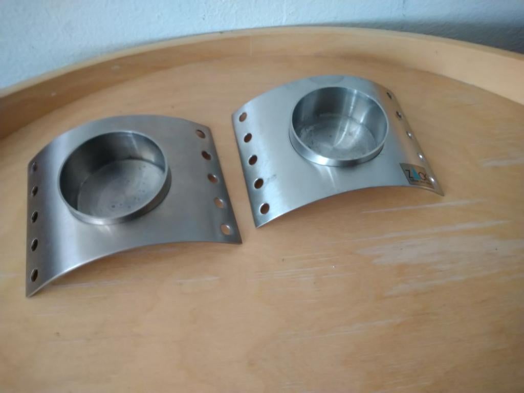 ZACK waxinelichthouders, Huis en Inrichting, Woonaccessoires | Kandelaars en Kaarsen, Ophalen of Verzenden, Overige materialen