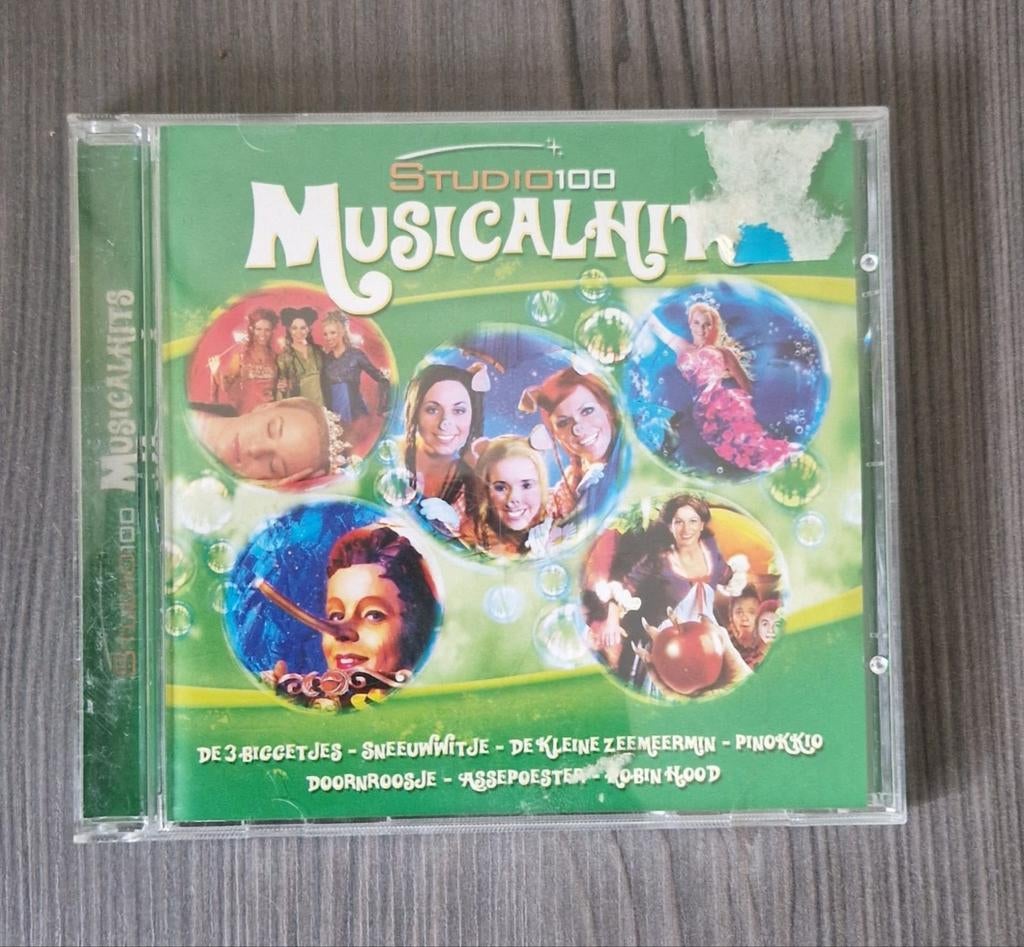Te koop musicalhits cd, Cd's en Dvd's, Ophalen, Gebruikt