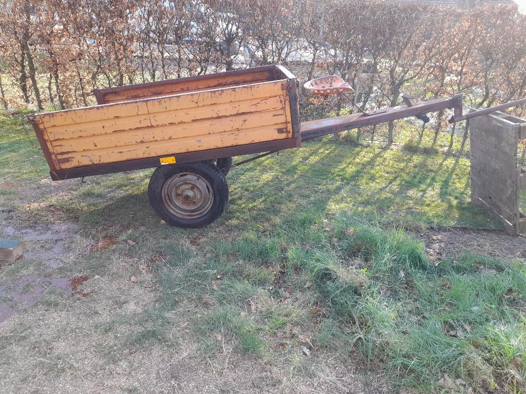 Kar, Doe-het-zelf en Verbouw, Transportwagens, 100 liter of meer, Ophalen, Gebruikt, Transportkar