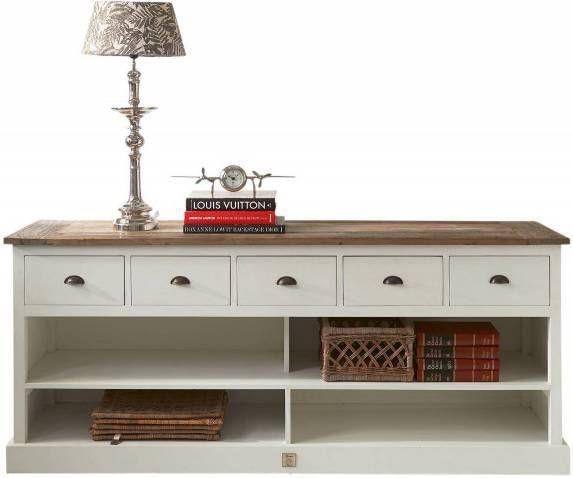 Riviera Maison Dressoir/TV-Meubel, Ophalen, Met plank(en), Gebruikt, 150 tot 200 cm