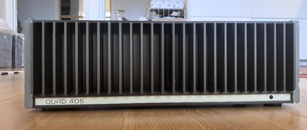 Quad 405 eindversterker, Audio, Tv en Foto, 60 tot 120 watt, Ophalen, Overige merken, Gebruikt