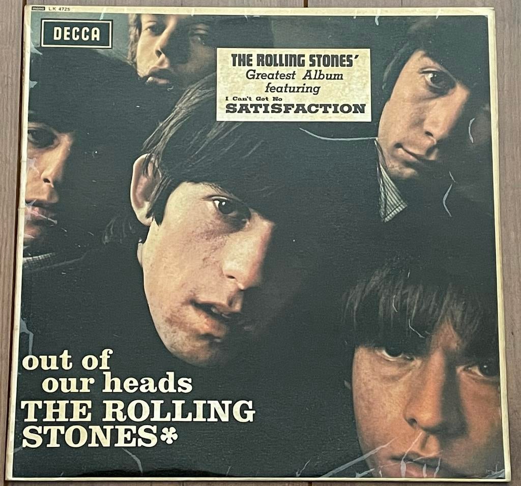 The Rolling Stones - Out Of Our Heads lp / '65 Mono Export, Ophalen of Verzenden, Gebruikt, 12 inch, Poprock