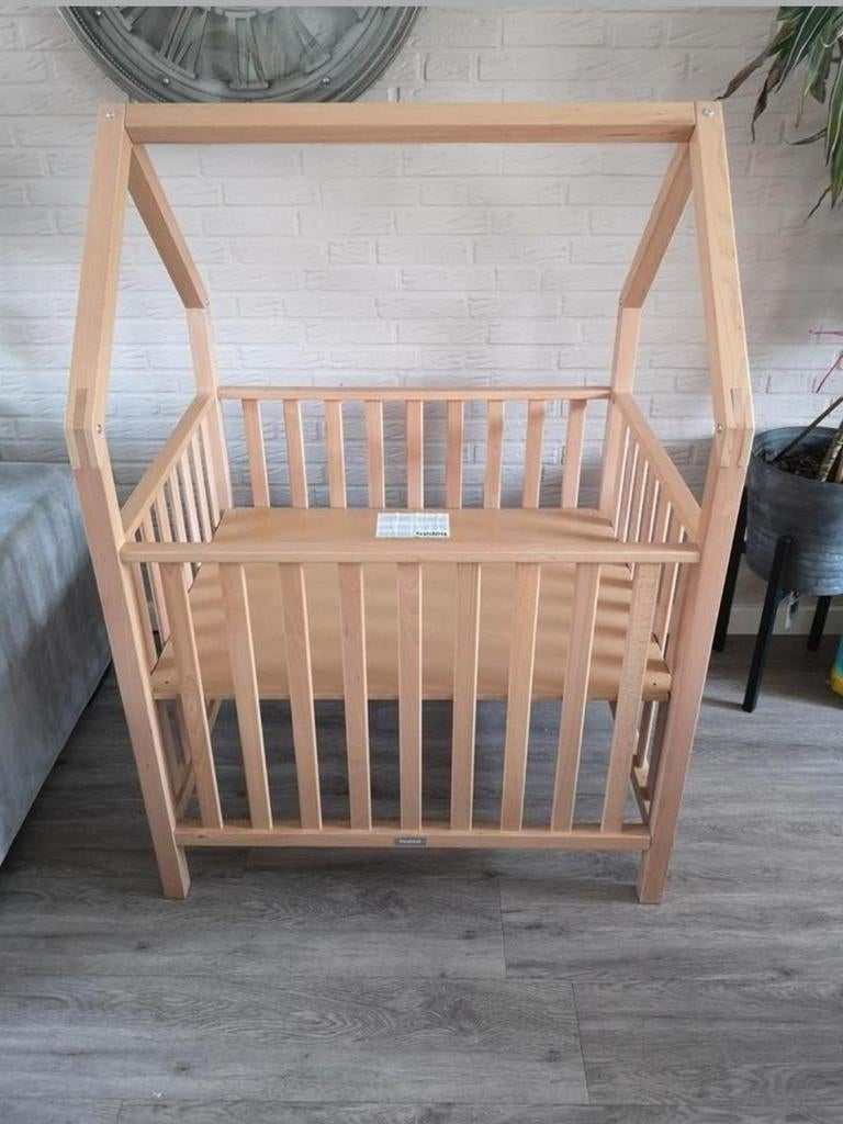 Bopita Box Home Naturel, Kinderen en Baby's, Boxen, Ophalen, Rechthoekig, Boxkleed