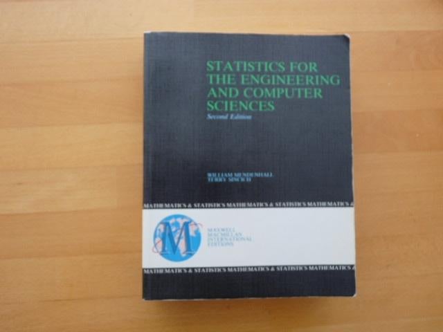 Statistics for the engineering and computer sciences, Boeken, Ophalen of Verzenden, Zo goed als nieuw, Programmeertaal of Theorie