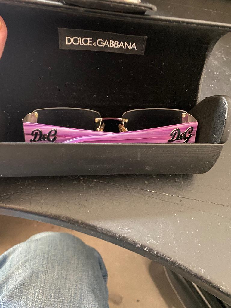 bril montuur Dolce Gabbana, Paars, Ophalen of Verzenden, Zo goed als nieuw, Dolce & Gabbana