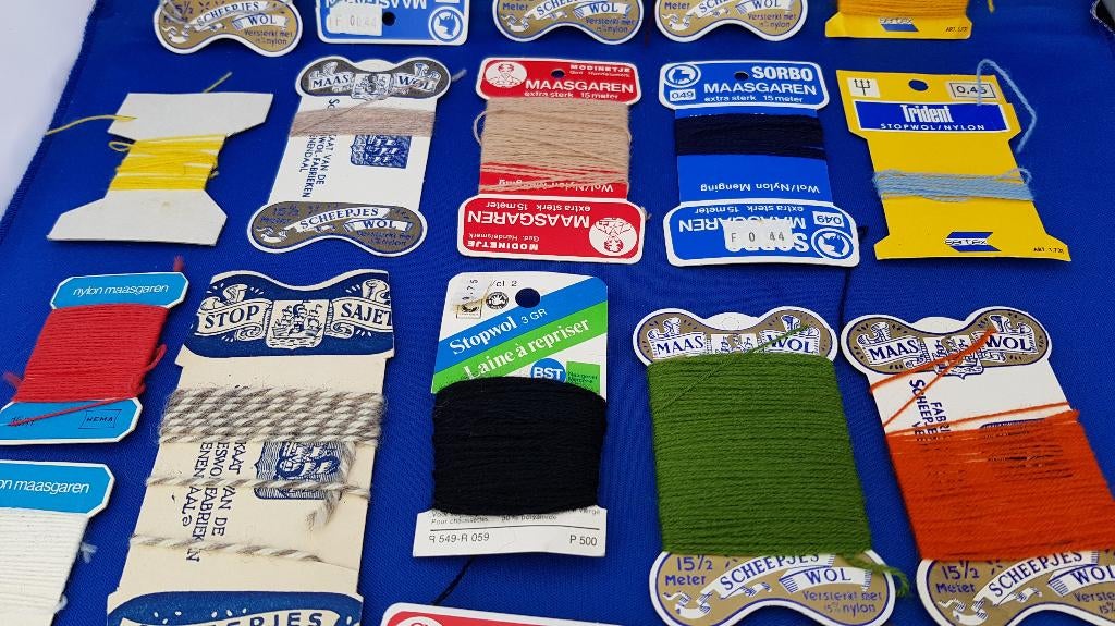 Maasgaren, scheepjeswol, Sorbo, Modinetje, 21 kaartjes. 7B6, Tweedehands verkoop, Gebruikt, Ophalen of Verzenden, Geen@idee.nl