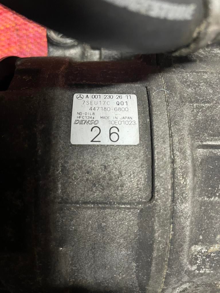 Mercedes w211 airco pomp, Ophalen, Gebruikt