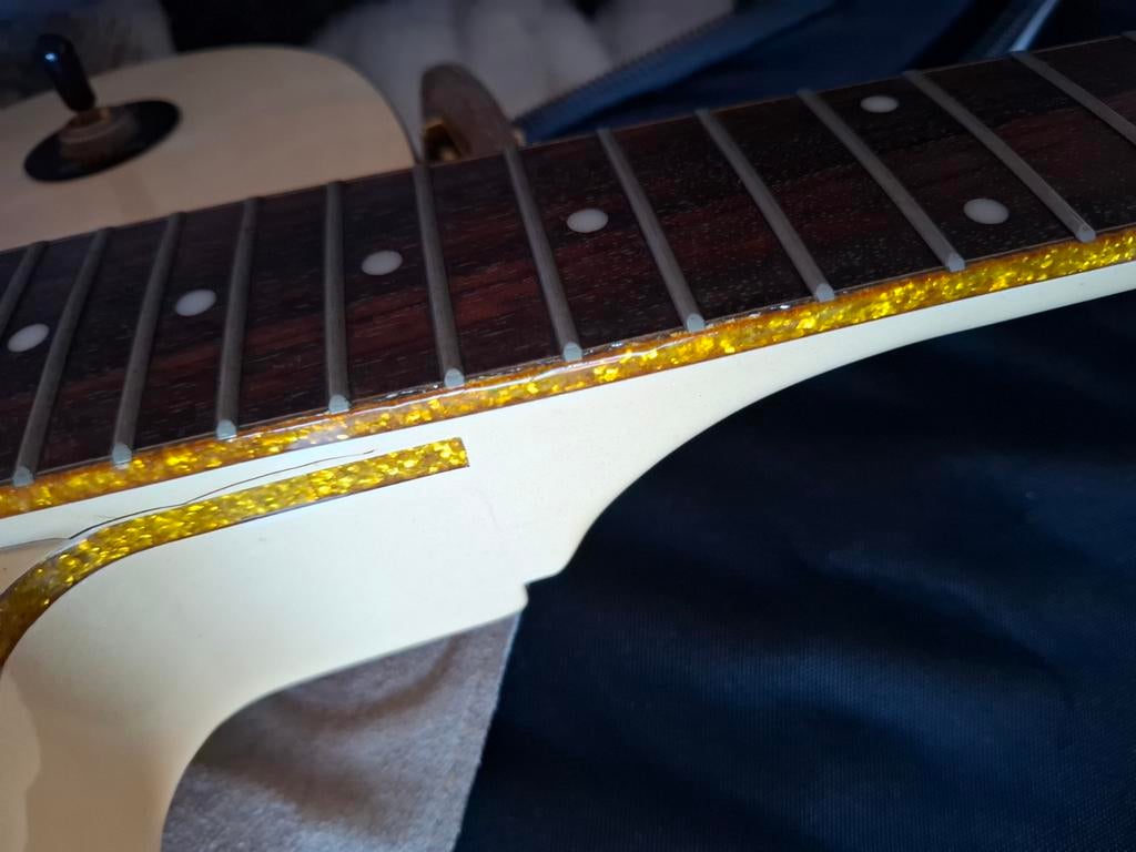 Epiphone Wildkat Ivory White + Bigsby tremolo, Ophalen, Hollow body, Epiphone