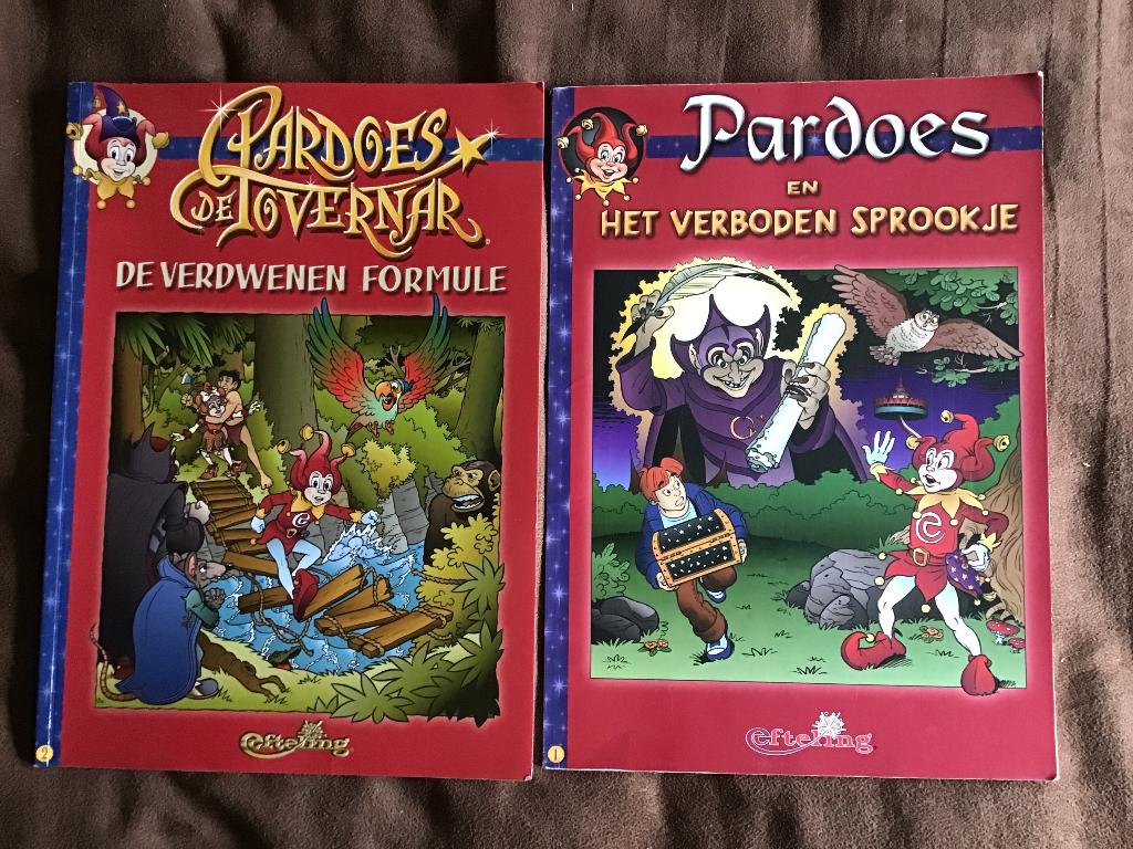 Volledige 2-delige Efteling uitgaves Pardoes, Ophalen of Verzenden, Zo goed als nieuw, Overige typen