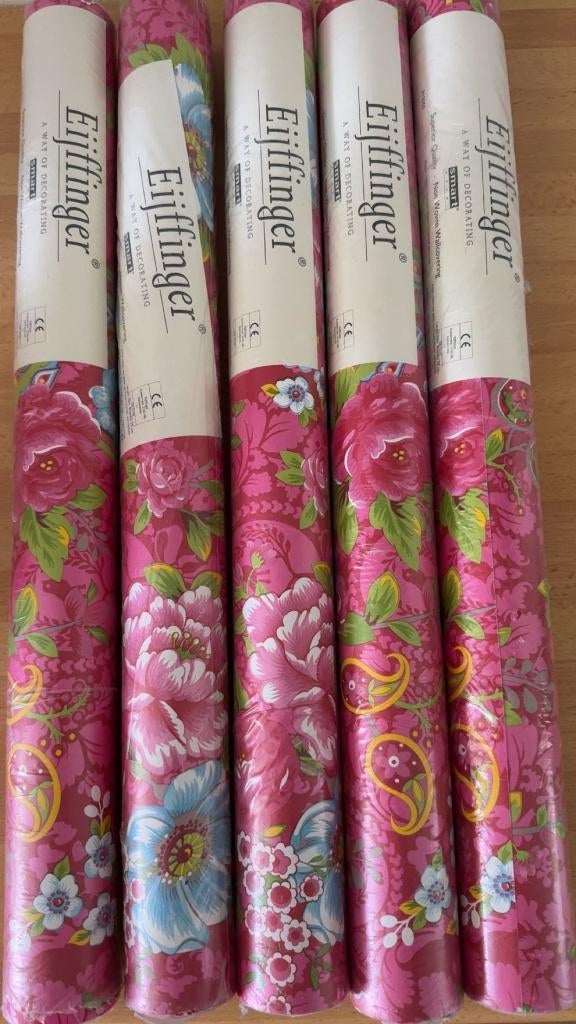 4 x Eijffinger PIP studio behang Flowers Vliesbehang €25 ps, Ophalen, Minder dan 10 m²