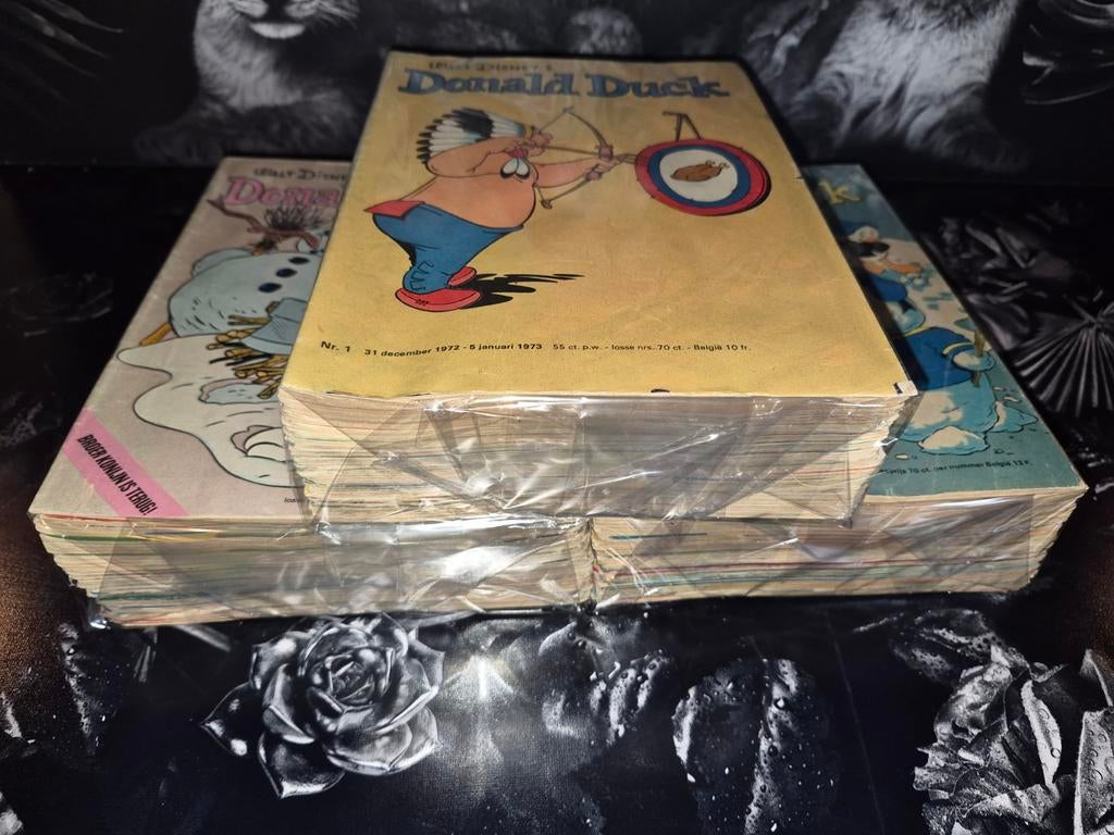 Donald Duck 3 complete jaargangen Jaren '70, Meerdere stripboeken, Ophalen of Verzenden, Gelezen, Walt Disney