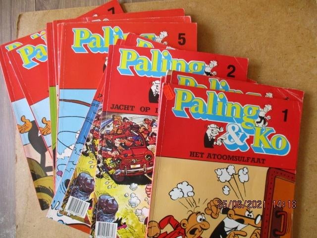 adv3769 paling en ko 2, Eén stripboek, Ophalen, Gelezen