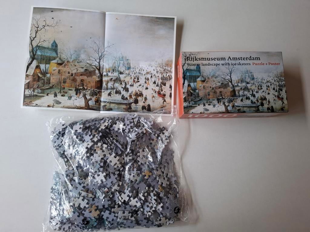 Kunstpuzzel, Ophalen, 500 t/m 1500 stukjes, Nieuw