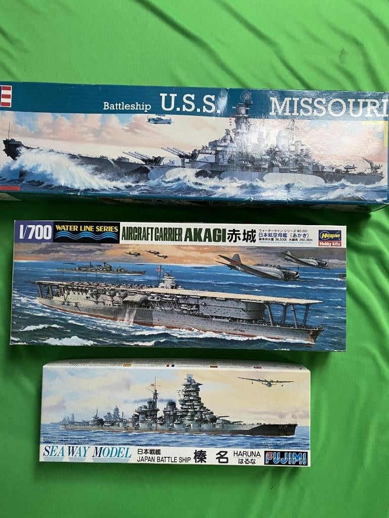 Hasegawa, Revell, Fujimi, battle ship, Ophalen of Verzenden, Nieuw, 1:200 of kleiner, Hasegawa