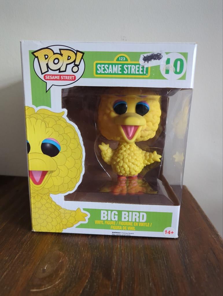 Funko Pop Big Bird - Sesamstraat, Verzamelen, Ophalen of Verzenden, Zo goed als nieuw