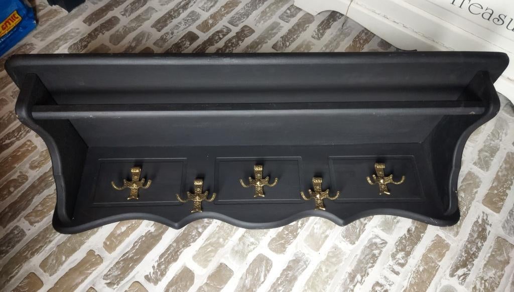 Grote Zware Landelijke Kapstok, Wandkapstok, Ophalen of Verzenden, Zo goed als nieuw, Minder dan 100 cm