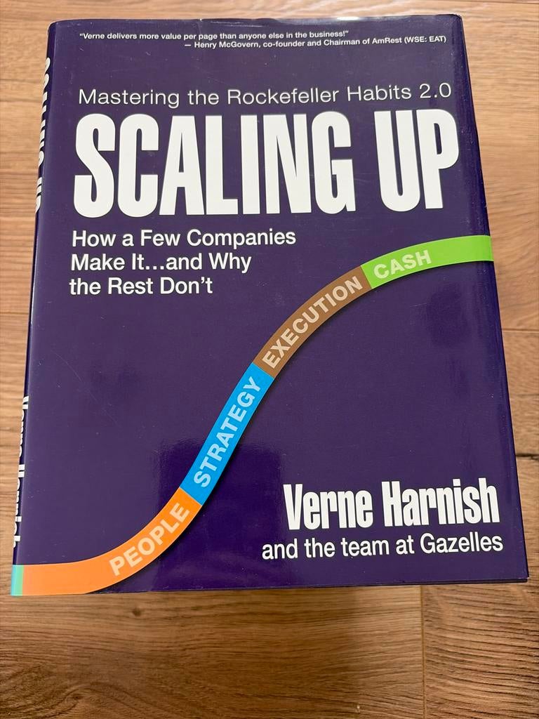 Scaling Up: Mastering the Rockefeller Habits 2.0 - Verne Har, Boeken, Ophalen of Verzenden, Gelezen, Management