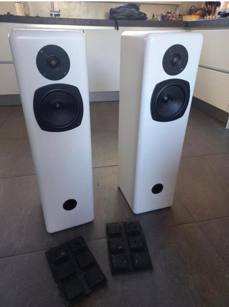 Scan Speak/Davis luidsprekers, Zo goed als nieuw, Minder dan 60 watt, Front, Rear of Stereo speakers, Ophalen