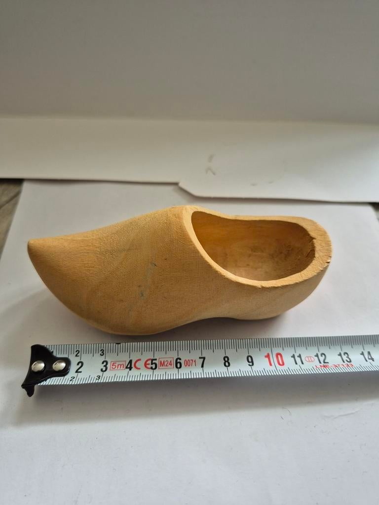 Decoratieve Houten Klomp - Miniatuur Klompje, Ophalen of Verzenden, Gebruikt