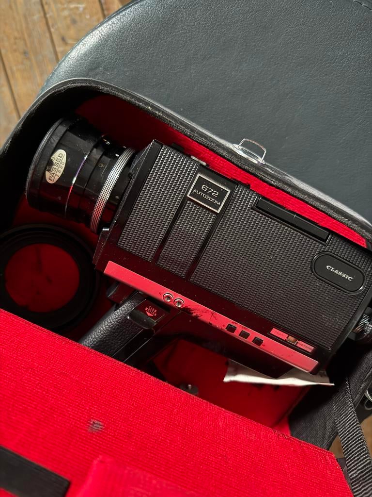 Chinon 722 P XL Super 8 Filmcamera - Vintage Cinema Camera, Ophalen of Verzenden, 8mm, Camera