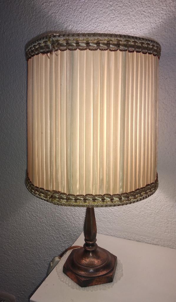 schemerlamp, Huis en Inrichting, Ophalen of Verzenden, Gebruikt, Stof, Minder dan 50 cm
