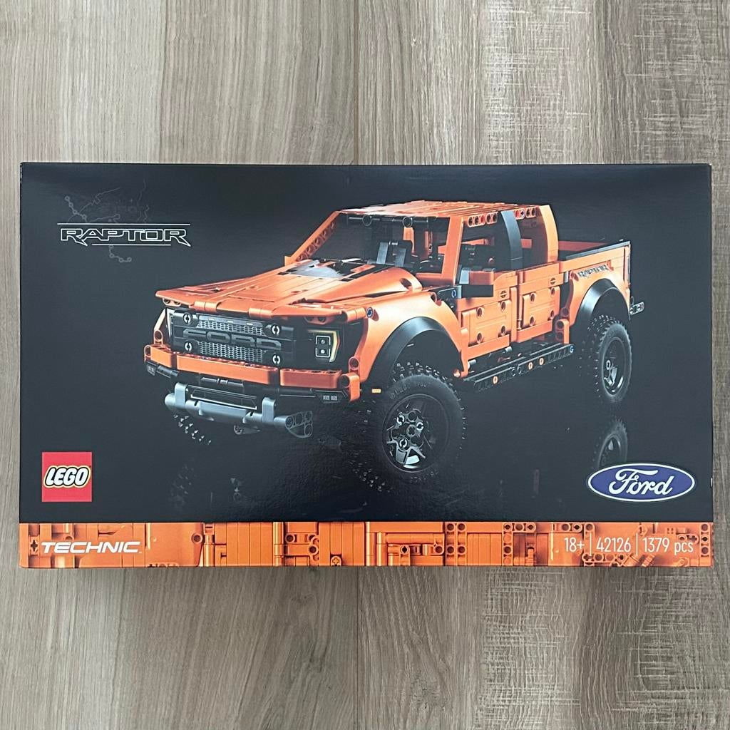 Lego 42126 Technic Ford Raptor | Nieuw, Lego, Nieuw, Ophalen of Verzenden, Technic