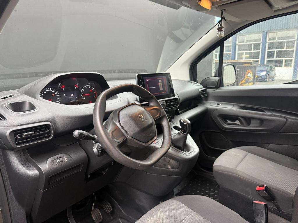 Peugeot Partner 1.5 BlueHDI Premium, Auto's, Voorwielaandrijving, Stof, Gebruikt, 4 cilinders