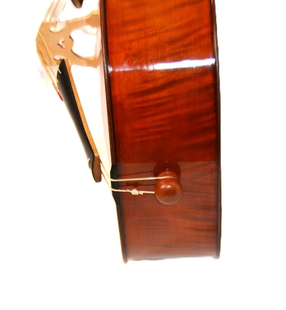 Nieuwe barokcello incl koffer en barokcellostrijkstok, Muziek en Instrumenten, Strijkinstrumenten | Cello's, Ophalen of Verzenden