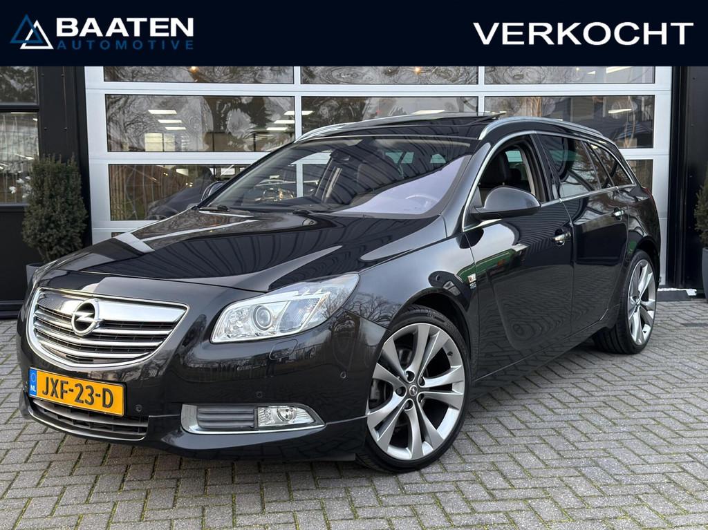 Opel Insignia Sports Tourer 2.0 T 220pk OPC-Line |Pano|1e ei, 4 cilinders, Zwart, 1700 kg, 220 pk
