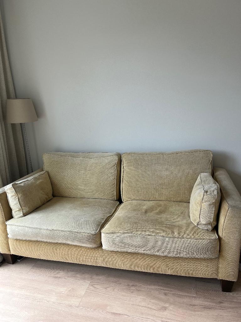 3 persoons bank Gratis afhalen, Ophalen, Gebruikt, Driepersoons, 75 tot 100 cm