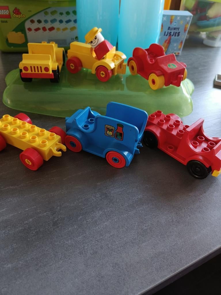 Duplo Vintage tractor jaren 80, Ophalen of Verzenden, Gebruikt