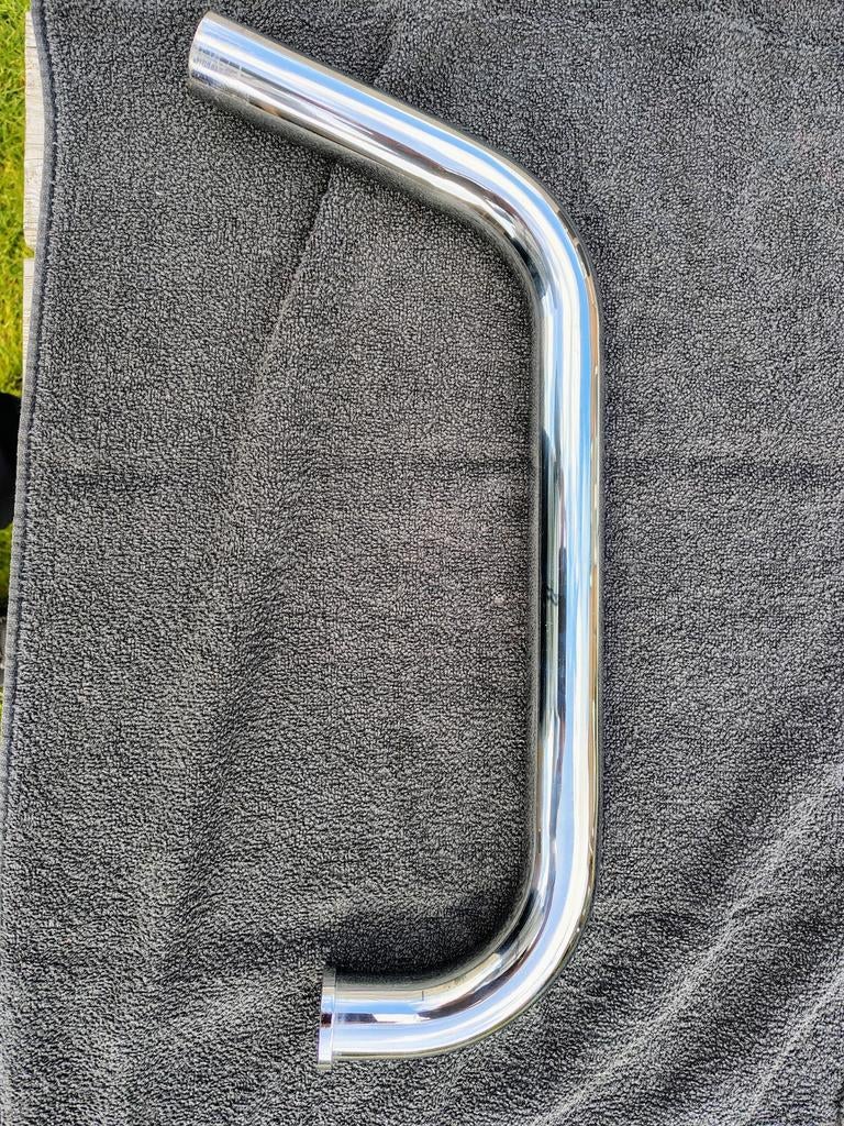 NOS Chromen Uitlaatbocht 38mm voor Laverda RGS (120 gr.), Motoren, Ophalen of Verzenden, Nieuw