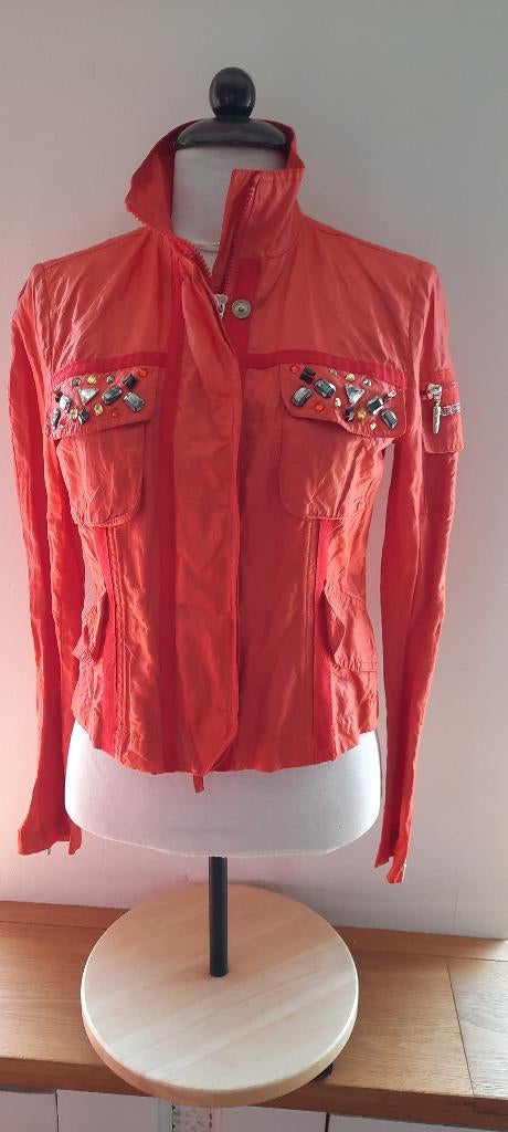 dames kort jasje, merk Airfield, maat 36, Ophalen of Verzenden, Zo goed als nieuw, Maat 36 (S), Oranje