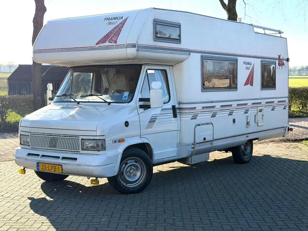 Fiat 290 Camper 2.5 Turbo Diesel, Caravans en Kamperen, Campers, Particulier, tot en met 4, Half-integraal, Fiat, Fiat, Diesel