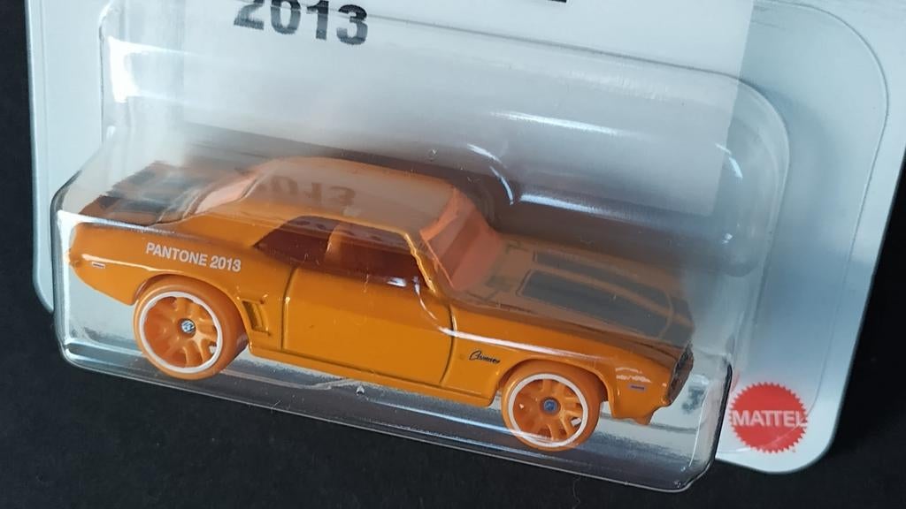 Chevrolet Copo Camaro 69 1:64 3inch Hotwheels Pantone Pol, 1186 MJ 1 NL, Auto, Verzenden, Nieuw
