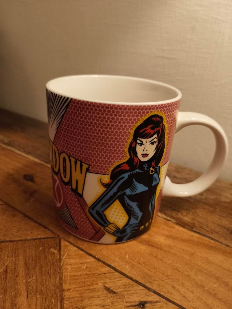 Black Widow mok Marvel, Ophalen of Verzenden, Overige figuren, Zo goed als nieuw, Gebruiksvoorwerp