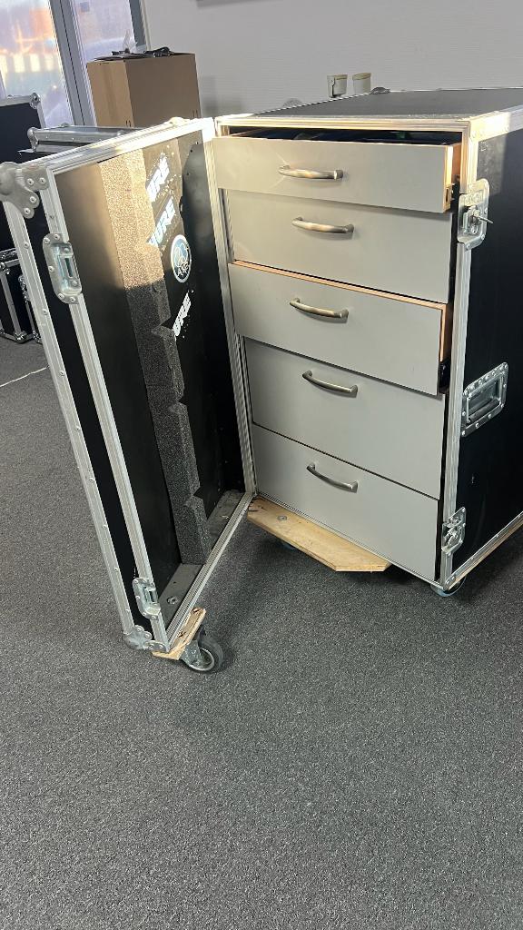Professionelle Flightcase met lades., Muziek en Instrumenten, Behuizingen en Koffers, Ophalen, Gebruikt, Overige instrumenten