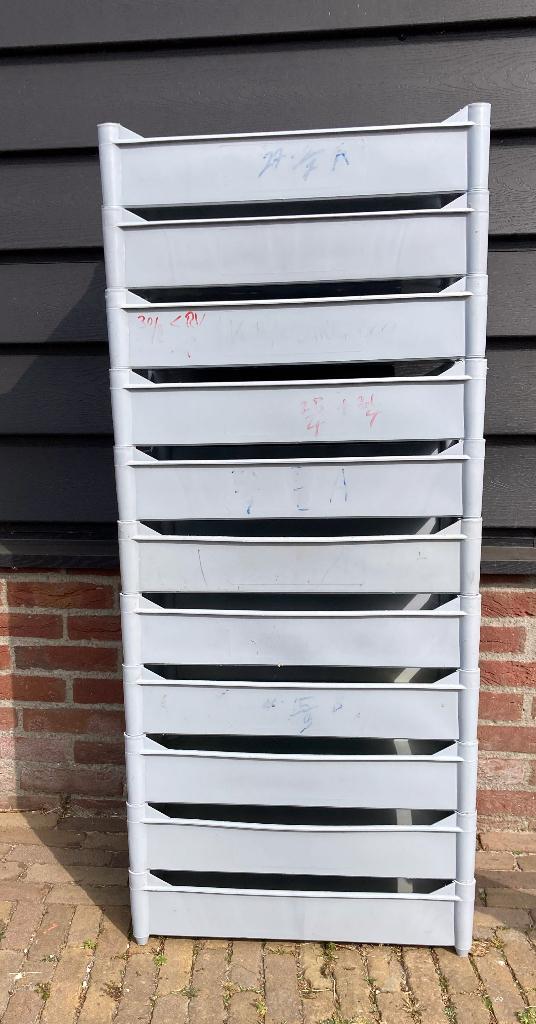 Bak, kunststof, stapelbaar, 50*30*16 cm, Overige soorten