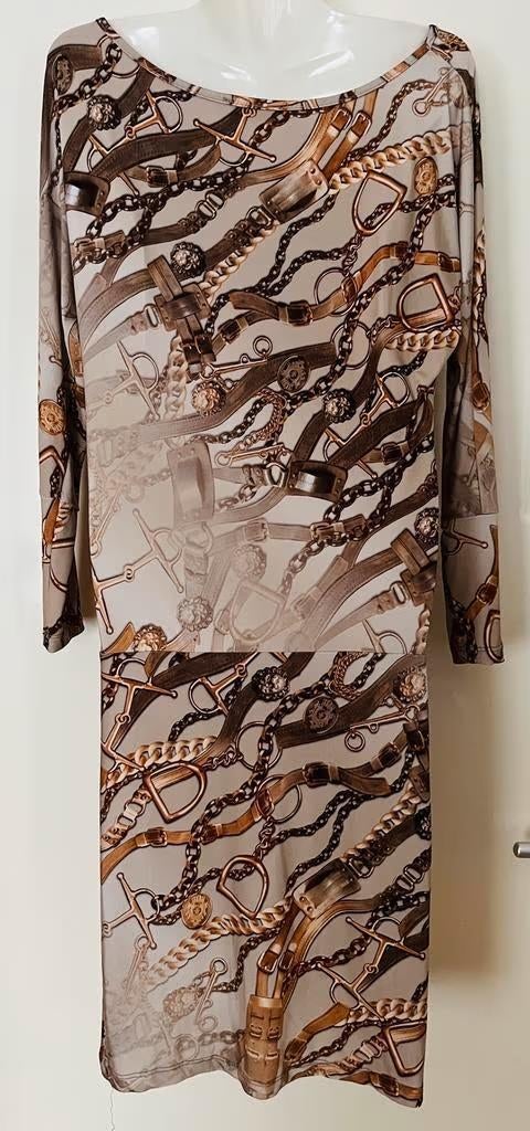 Studio Mo jurk maat S, Beige, Ophalen of Verzenden, Zo goed als nieuw, Maat 36 (S)