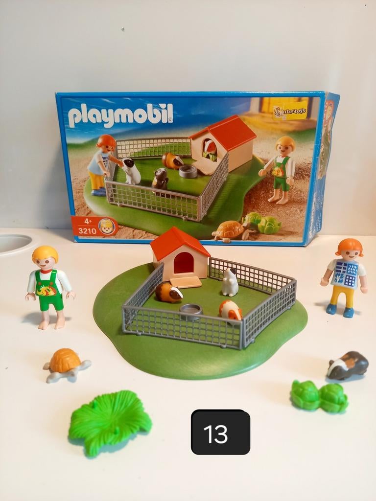 Playmobil cavia set 3210 compleet als nieuw in doos, Ophalen of Verzenden, Zo goed als nieuw, Complete set