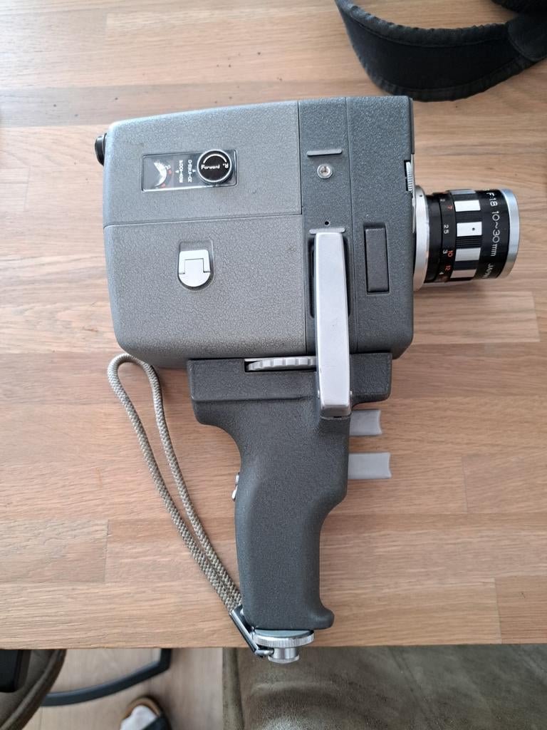 Elmo Zoom Auto Eye 8mm filmcamera, Audio, Tv en Foto, Videocamera's Analoog, Ophalen of Verzenden, 8mm, Camera