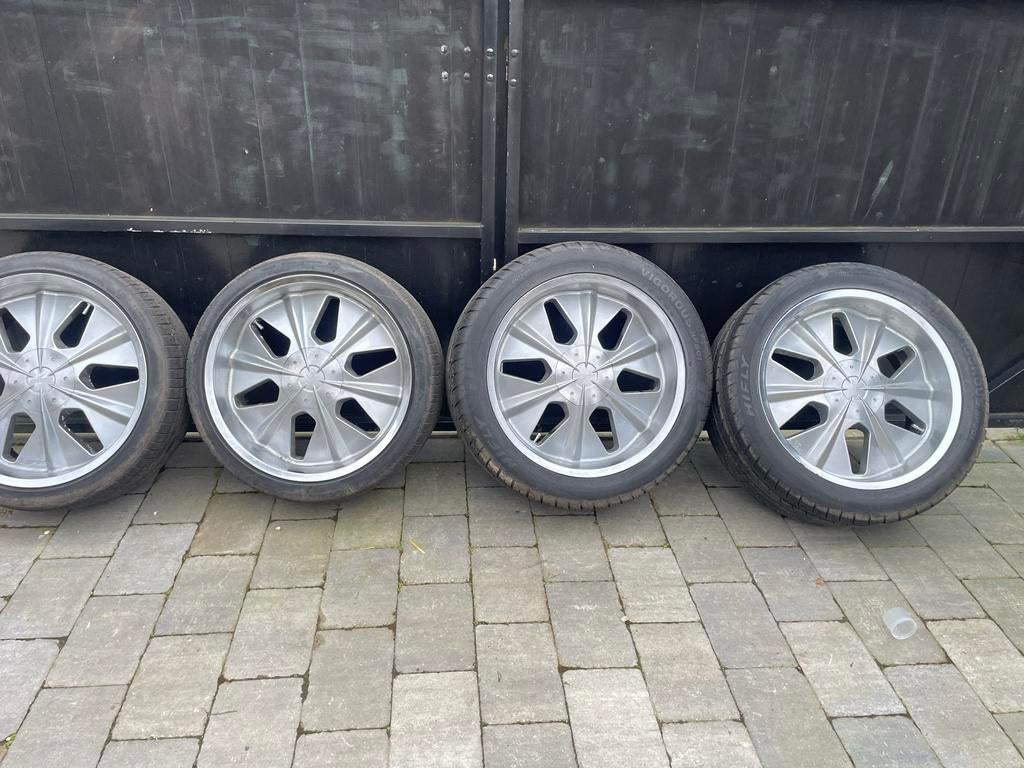 2 Sets Velgen met Banden voor Chevrolet Silverado & Chevy, Ophalen, Gebruikt, Banden en Velgen, 305 mm