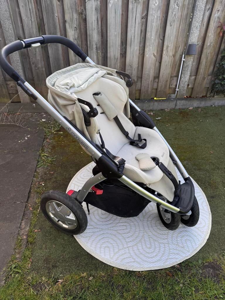 Maxi cosi mura (geen autostoel), Ophalen, Gebruikt, Verstelbare duwstang, Combiwagen