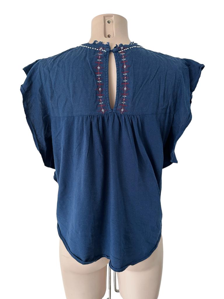 Bimba Y Lola top L, Blauw, Ophalen of Verzenden, Zo goed als nieuw, Zonder mouw