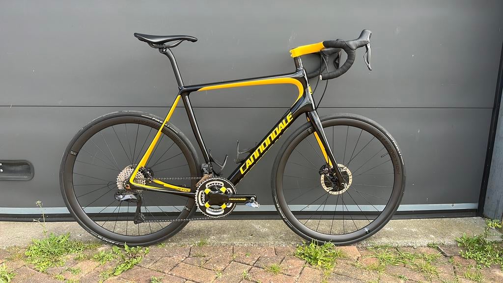 Cannondale Carbon Synapse 58 cm Shimano Di2 12 speed, 28 inch, Carbon, Heren, Zo goed als nieuw