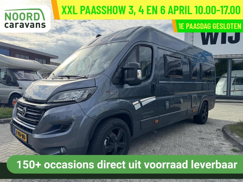 Karmann mobil DAVIS 620 AUTOMAAT, ENKELE BEDDEN, 44557 KM, Automaat, Buscamper of Camperbus, Bedrijf, Diesel