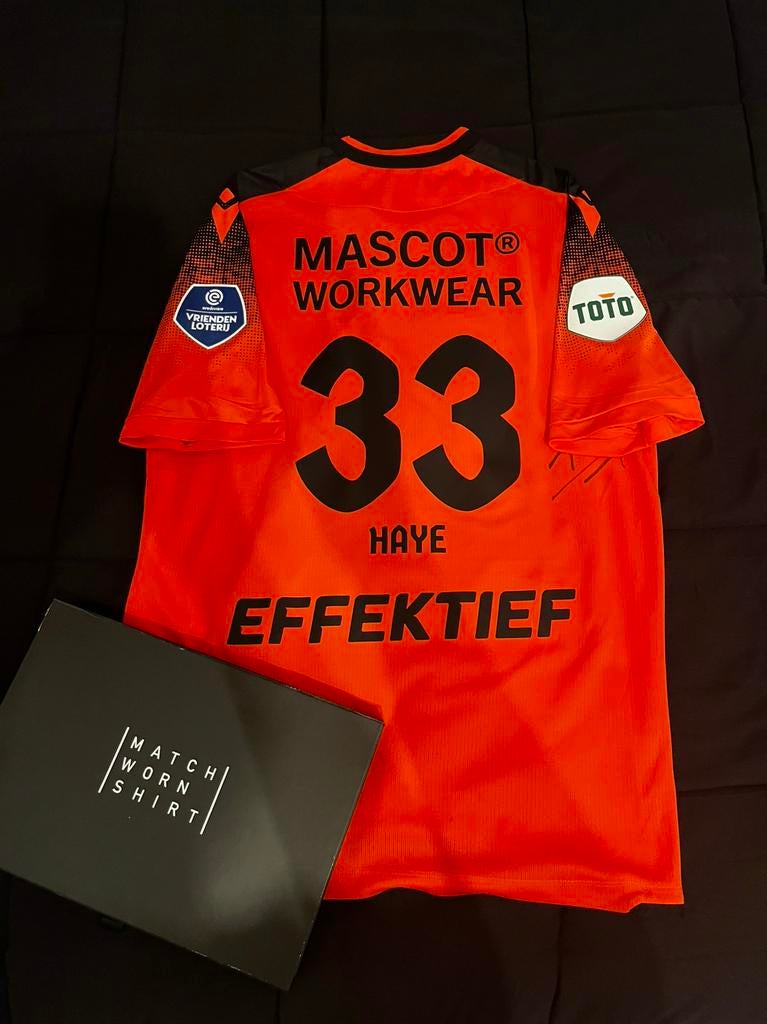 Wedstrijd gedragen shirt sc Heerenveen, Sport en Fitness, Voetbal, Groter dan maat XL, Ophalen of Verzenden, Zo goed als nieuw